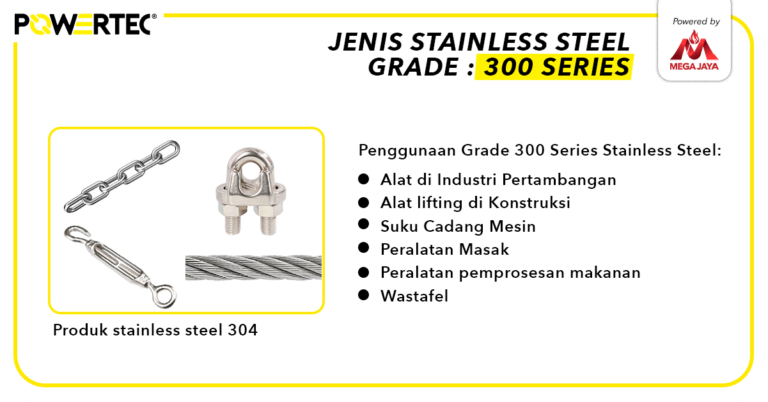 Mengenal Jenis-jenis Stainless Steel Grade: 200, 300, 400 Series