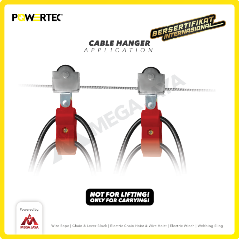 Dapatkan Produk Hanger Cable Powertec Harga Terjangkau