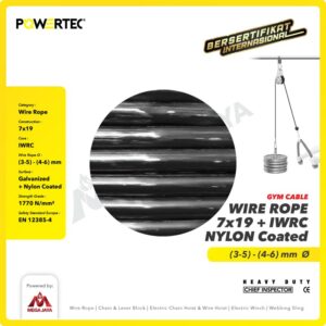 Wire Rope PVC Seling Fitness