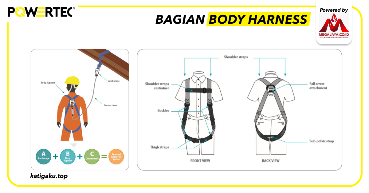 Jenis Full Body Harness: Panduan untuk Keselamatan Kerja