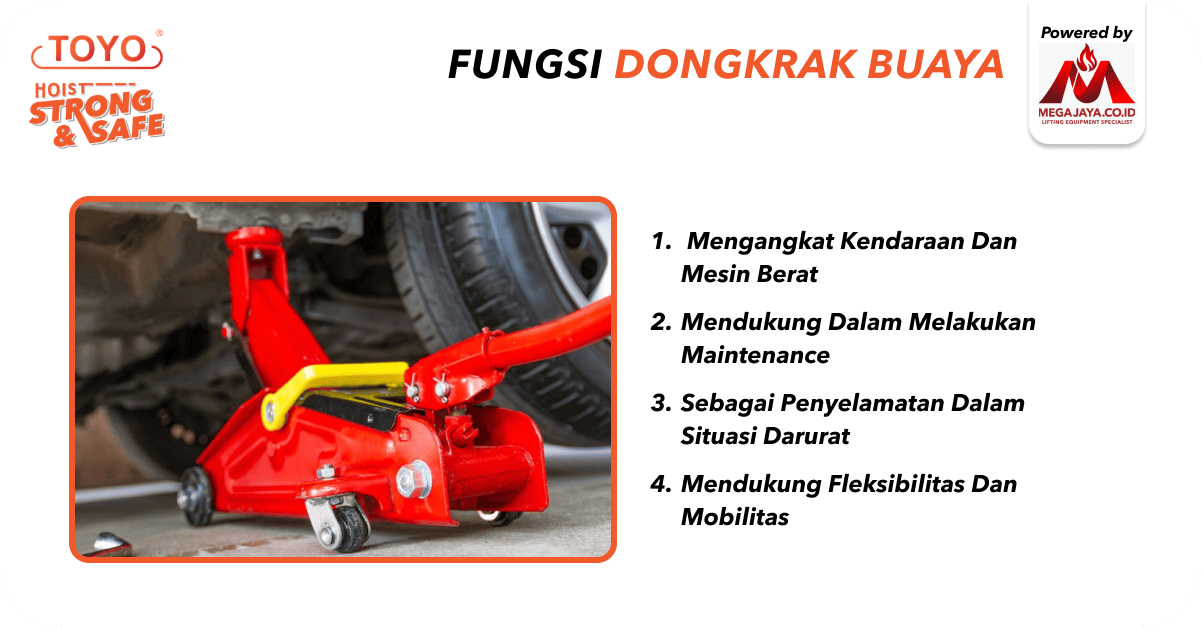 fungsi dongkrak buaya