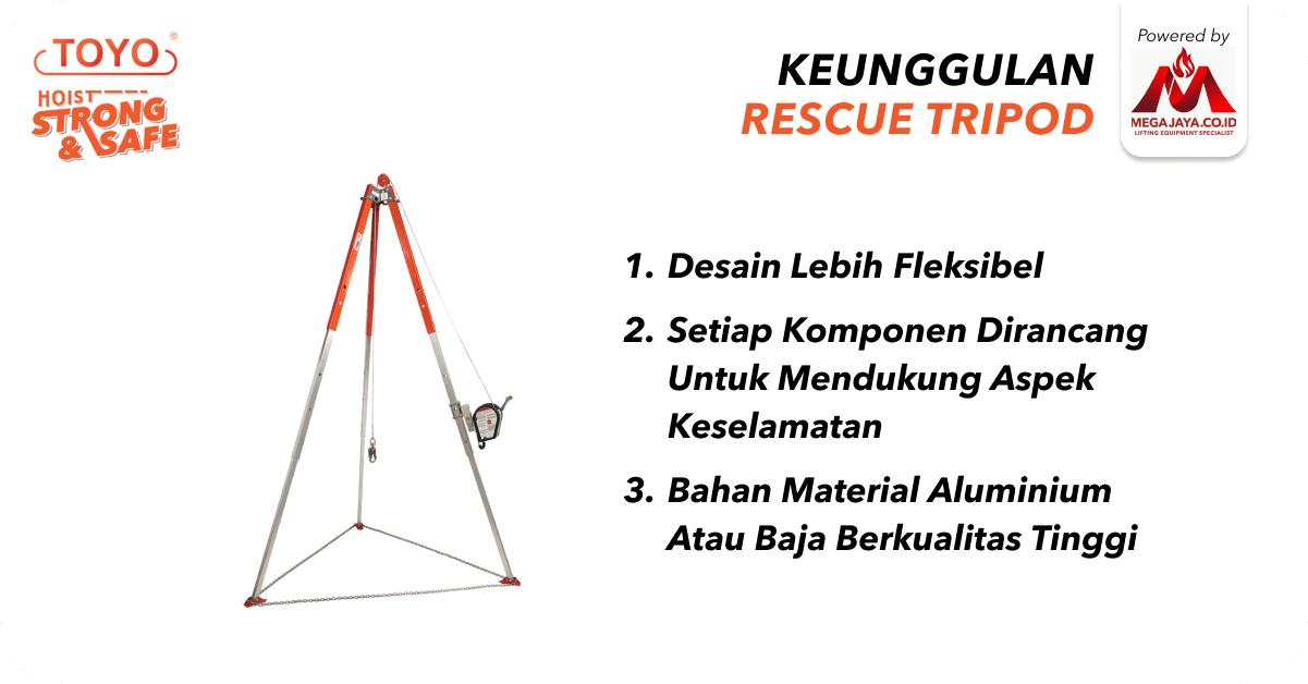 keunggulan rescue tripod