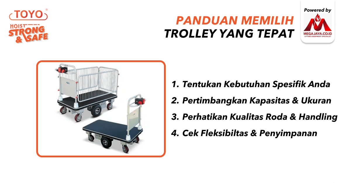 panduan memilih trolley