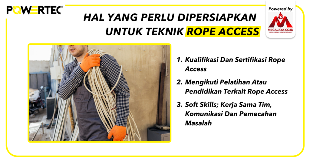 Persiapan Teknik Rope Access