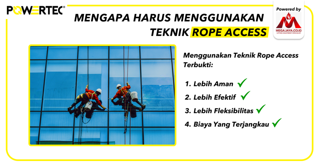 mengapa teknik rope access