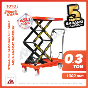 Hydraulic-Scissors-lift-table-TOYO-0.3-Ton