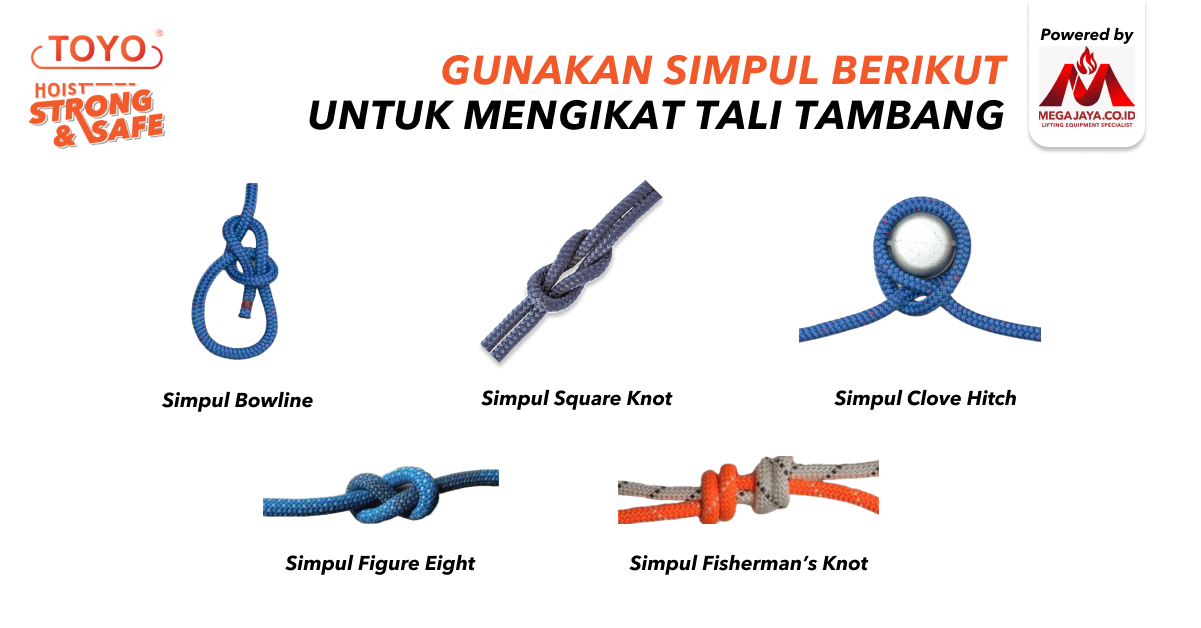 simpul tali tambang