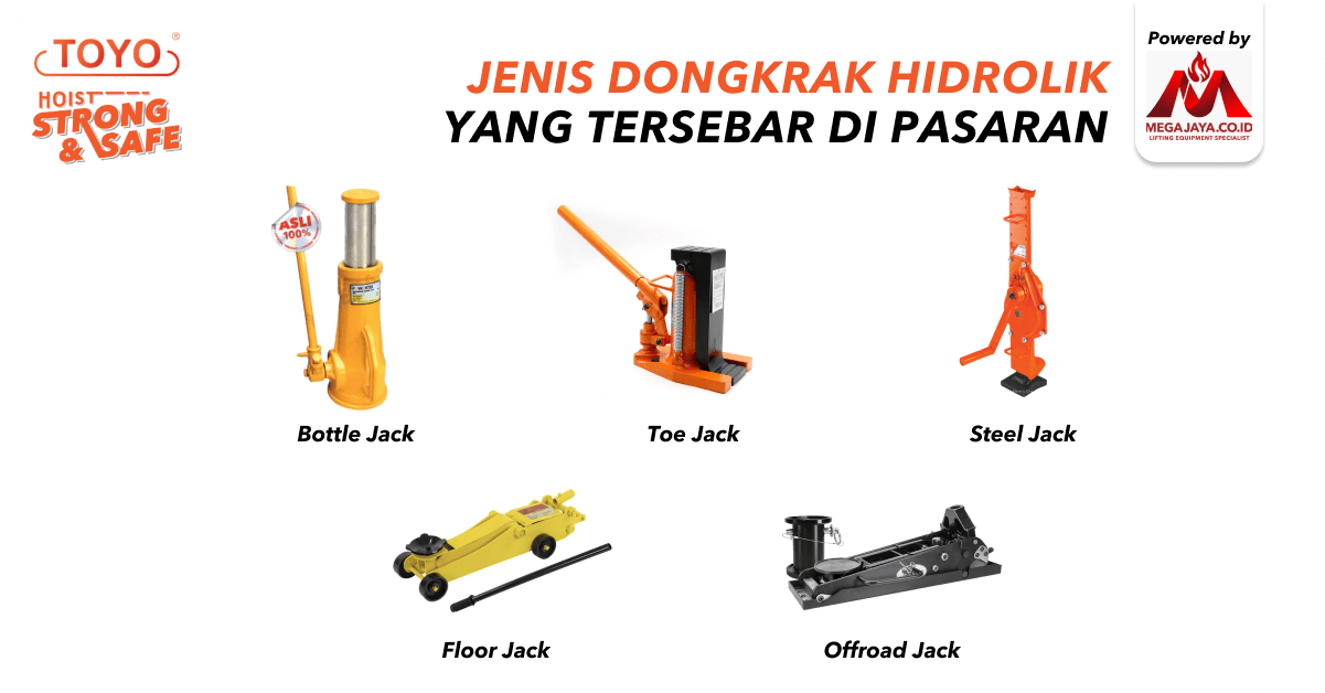 jenis dongkrak hidrolik