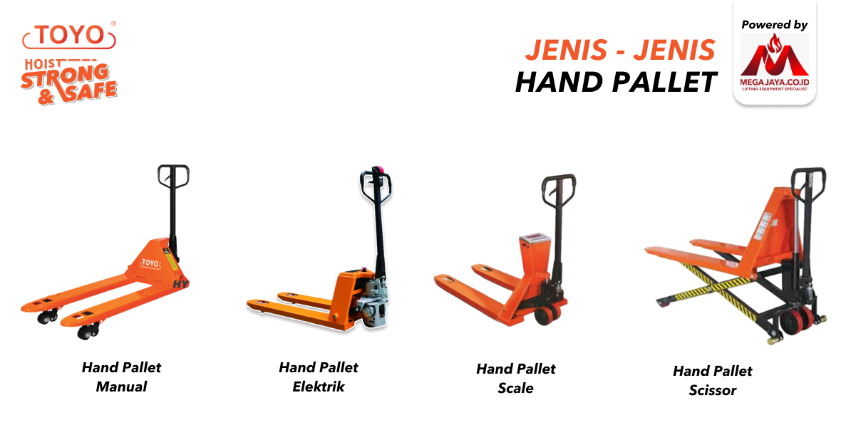 jenis jenis hand pallet