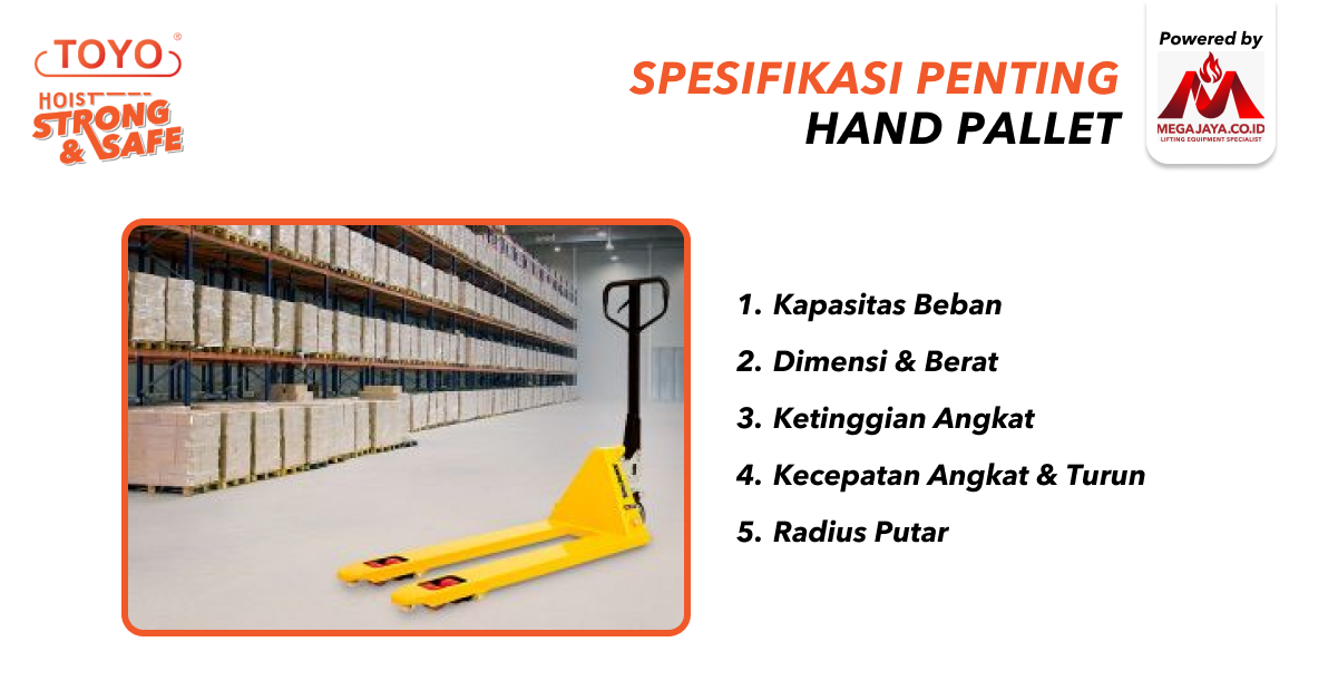 spesifikasi hand pallet