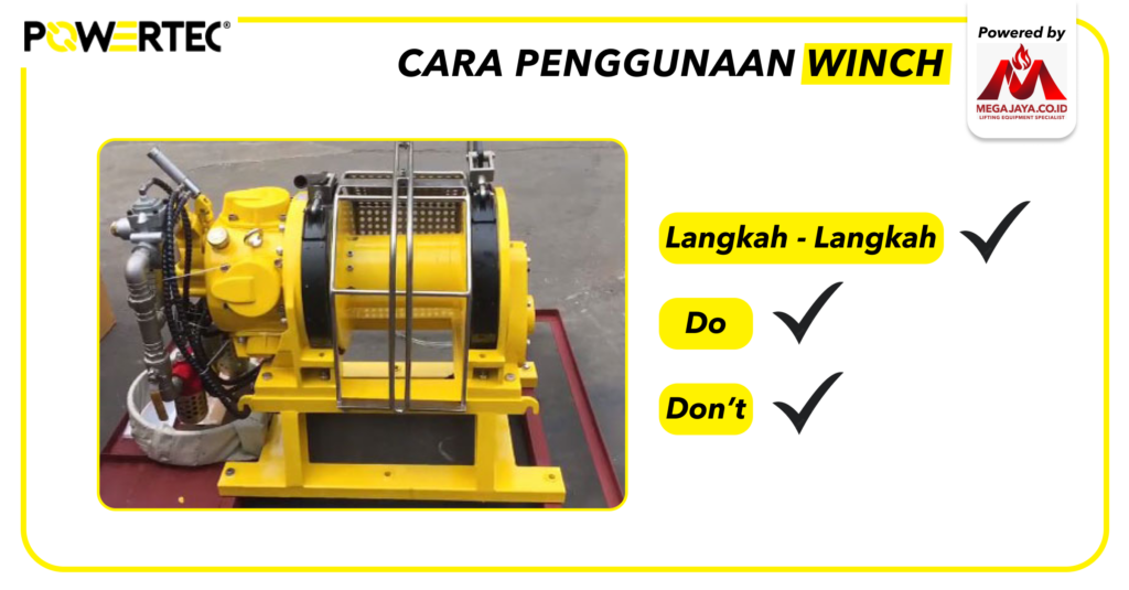 Cara Penggunaan Winch