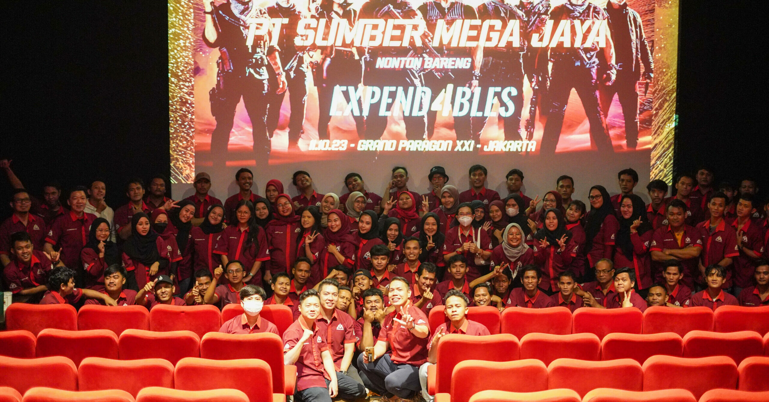 PT Sumber Mega Jaya Nonton Bareng Expendables 4