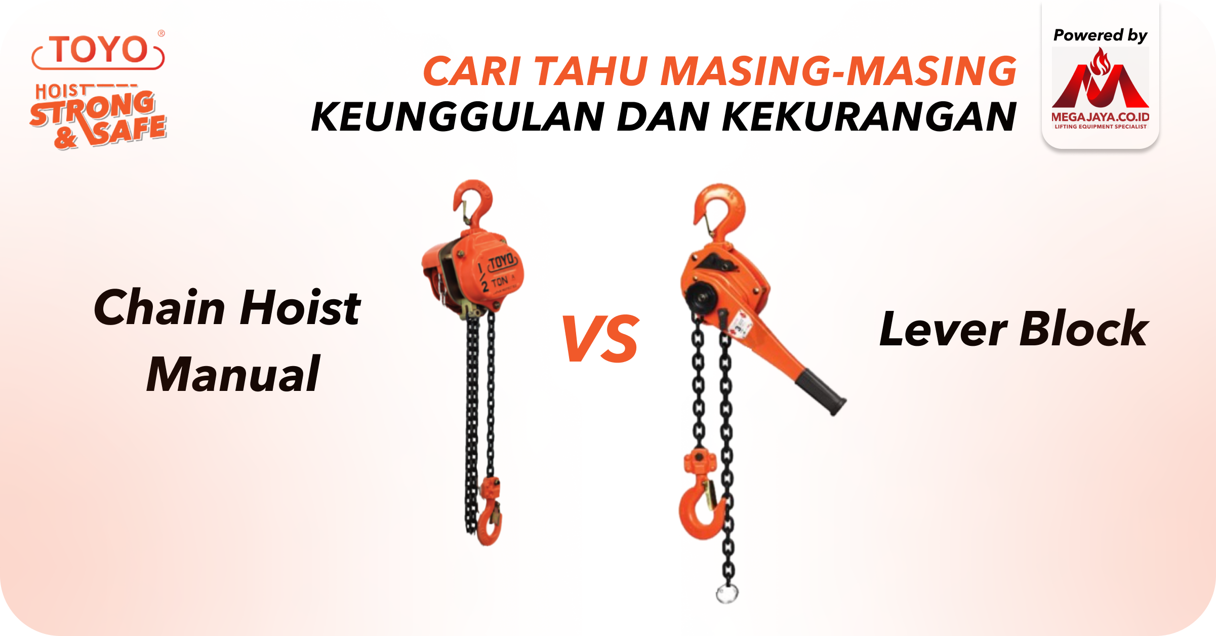 lever block vs chain hoist