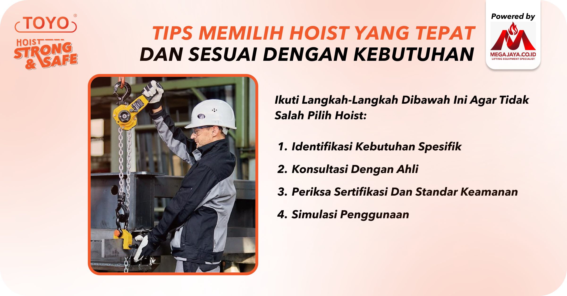 tips memilih lever hoist